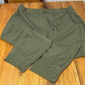 Eddie Bauer Olive Green Departure Joggers
